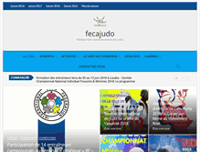 Tablet Screenshot of fecajudo.org